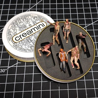 1:64 The Walking Dead Zombies Figür Set 