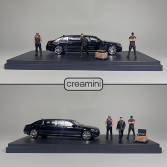 1:64 Black Syndcate Figür Set 