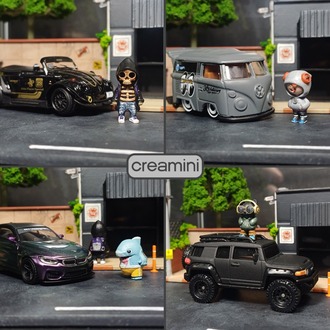1:64 Weeny Boyz Figür Set 