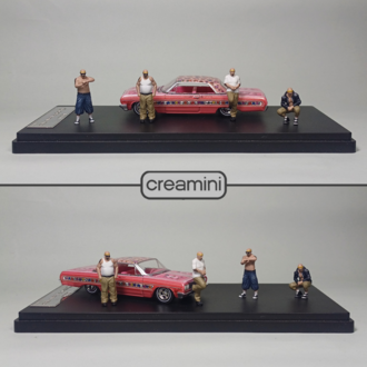 1:64 Sunset Locos Gangsta Figür Set 