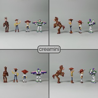 1:64 Toy Story Figür Set 