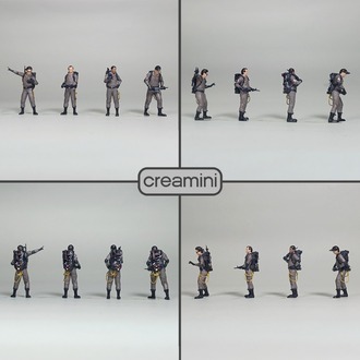 1:64 Ghost Busters 1 Figür Set 