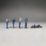 1:64 Mechanic Crew 1 Mavi Figür Set