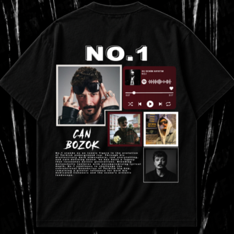 NO.1 Oversize Tişört