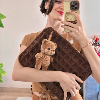 Waffle  Model Puf Tablet kılıfı   Dudu Ayıcık ile birlikte