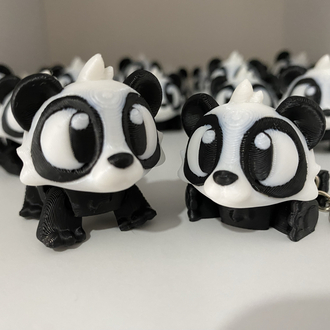 Panda anahtarlık 1 adet