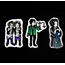 V-Kei Zodiac (Hava Burçları / Air Signs) Sticker