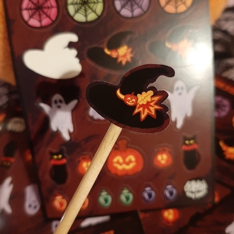 Halloween Sticker Sayfası (A6)