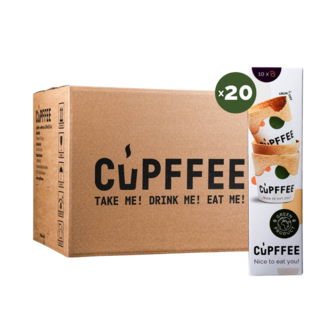 20 Paket(240 Adet) Cupffee Yenilebilir Bardak