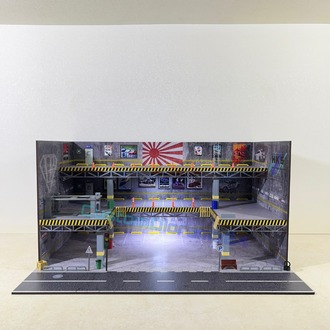 1:64 - Speedway Diorama Garaj