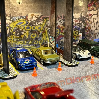 1:64 Ölçek - Underground Diorama