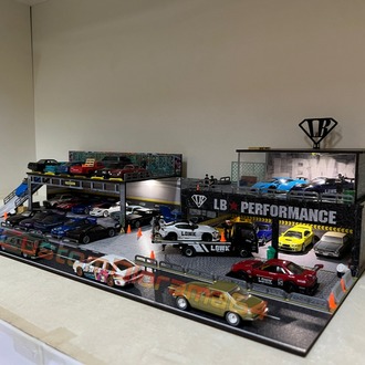 1:64 - LBWK Diorama ve Katlı Garaj