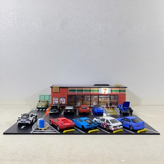 1:64 Ölçek - 7 ELEVEN Market Diorama