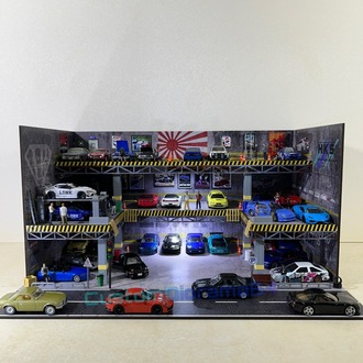 1:64 - Speedway Diorama Garaj