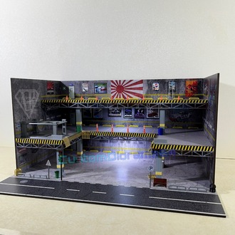 1:64 - Speedway Diorama Garaj