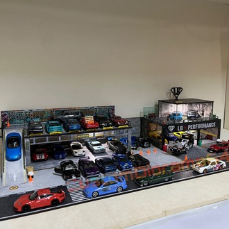 1:64 - LBWK Diorama ve Katlı Garaj