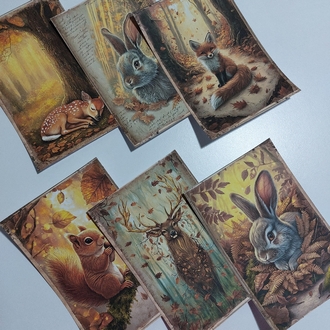 Elven f. animal paper