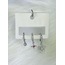 3’lü Çiçek Model Silver Küpe
