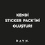 Kendi Sticker Pack’ini Oluştur!