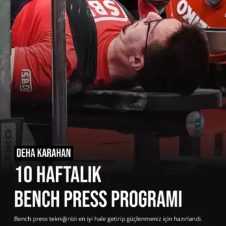 Bench Programı (Haftada 2,3,4 Seçenekleri ile)