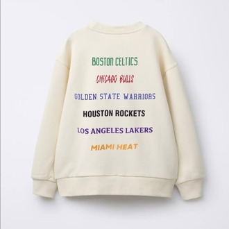 Erkek Çocuk Nba+Lakers Baskılı Sweatshirt