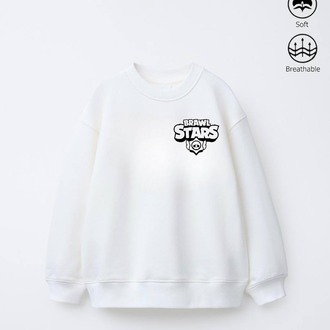 Erkek Çocuk Brawl Stars Baskılı Sweatshirt