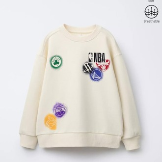 Erkek Çocuk Nba+Lakers Baskılı Sweatshirt