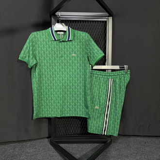 LACOSTE MONOGRAM ŞORTLU TAKIM