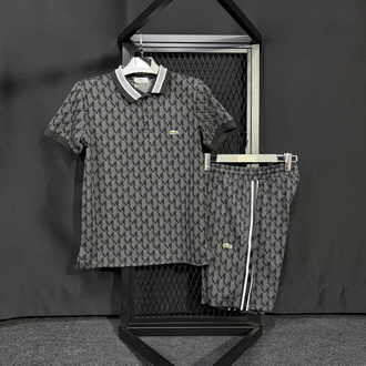 LACOSTE MONOGRAM ŞORTLU TAKIM