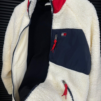 TOMMY HİLFİGER PELUŞ ÇEKET(ORİJİNAL ÜRÜN)