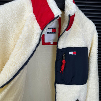 TOMMY HİLFİGER PELUŞ ÇEKET(ORİJİNAL ÜRÜN)