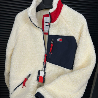 TOMMY HİLFİGER PELUŞ ÇEKET(ORİJİNAL ÜRÜN)