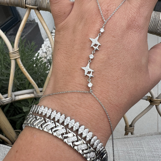 Petite silver bileklik