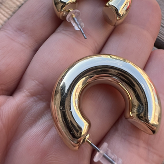 Sophie halka gold küpe