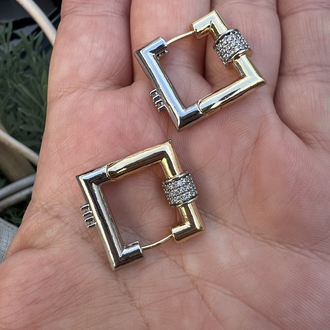 Square earring