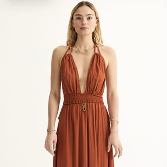 RIAMARI LD904 LONG DRESS MASALA