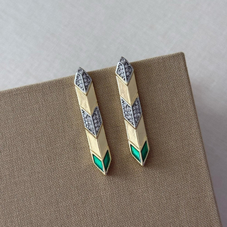 Greengems earring