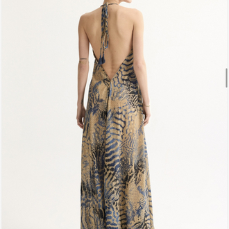 Signes liora maxi elbise ld1113