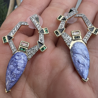 Bluespark earring