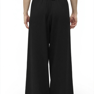 Siyah müslin pantolon 5020