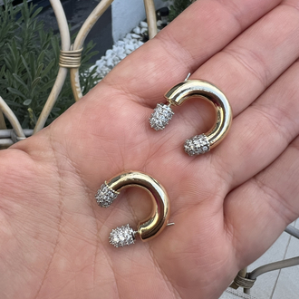 Rebel love earring