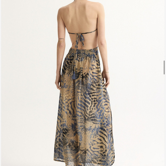 Signes liora maxi elbise SL158