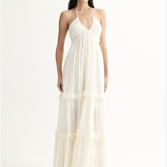 Nancy maxi elbise Sa0123