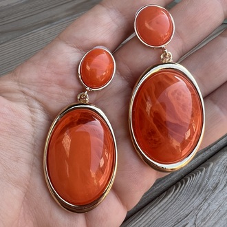 The sweetest orange küpe
