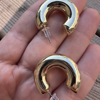 Sophie halka gold küpe