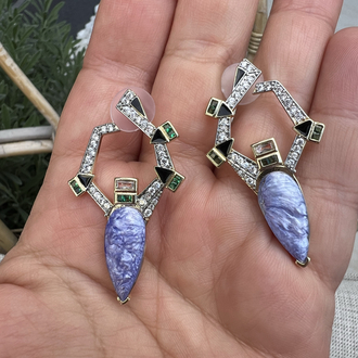 Bluespark earring