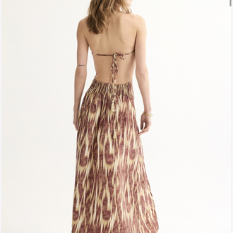 Artemis maxi ipek elbise SL158 