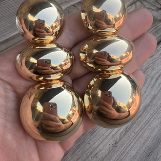 XL gold küpe