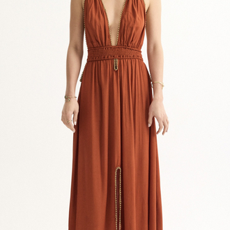 RIAMARI LD904 LONG DRESS MASALA