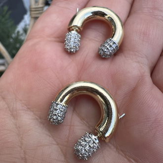 Rebel love earring